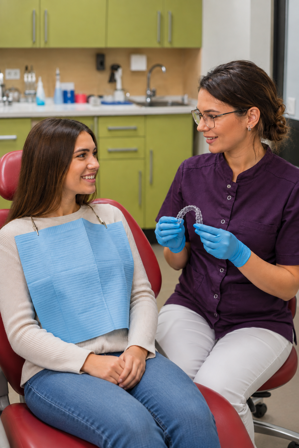 Invisalign appointment discussion at Signature Dental